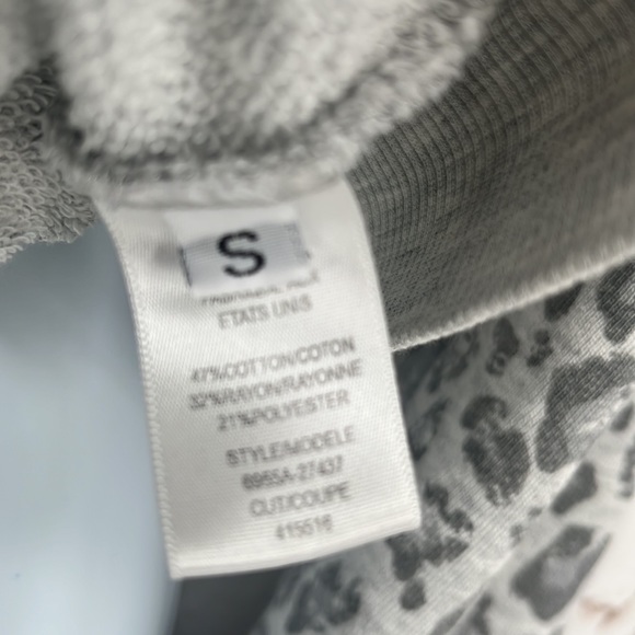 Joie “Annora” Leopard Sweatshirt, Size S - Picture 8 of 8